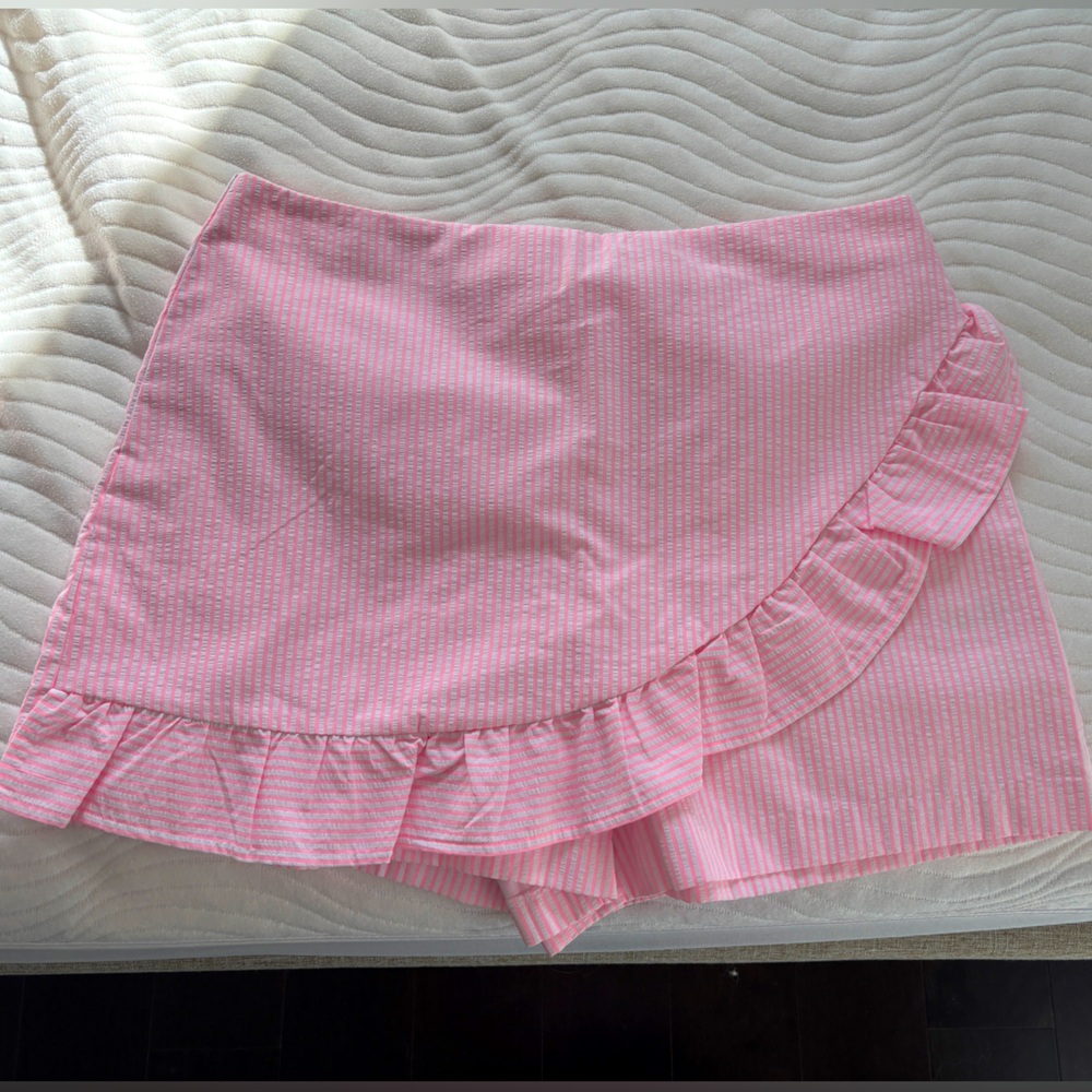 Lilly Pulitzer Pink Striped Skort